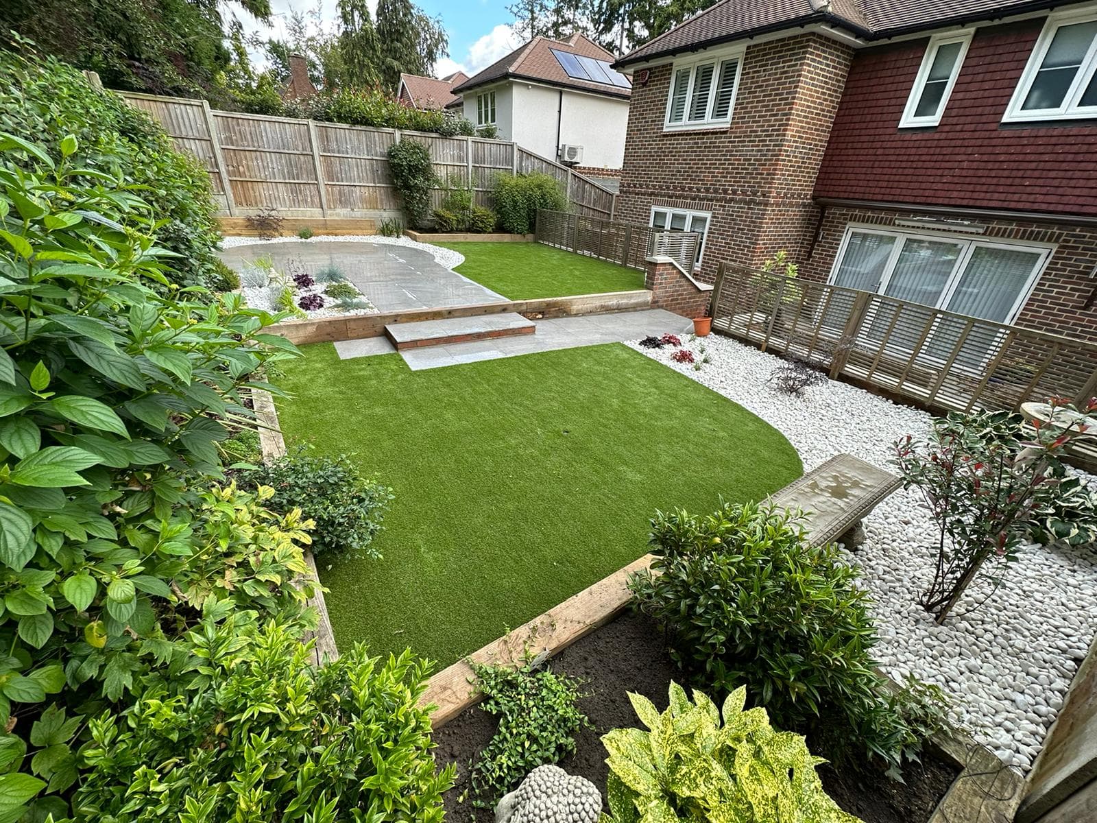 Garden Landscape Design in Hertfordshire by DNR Build