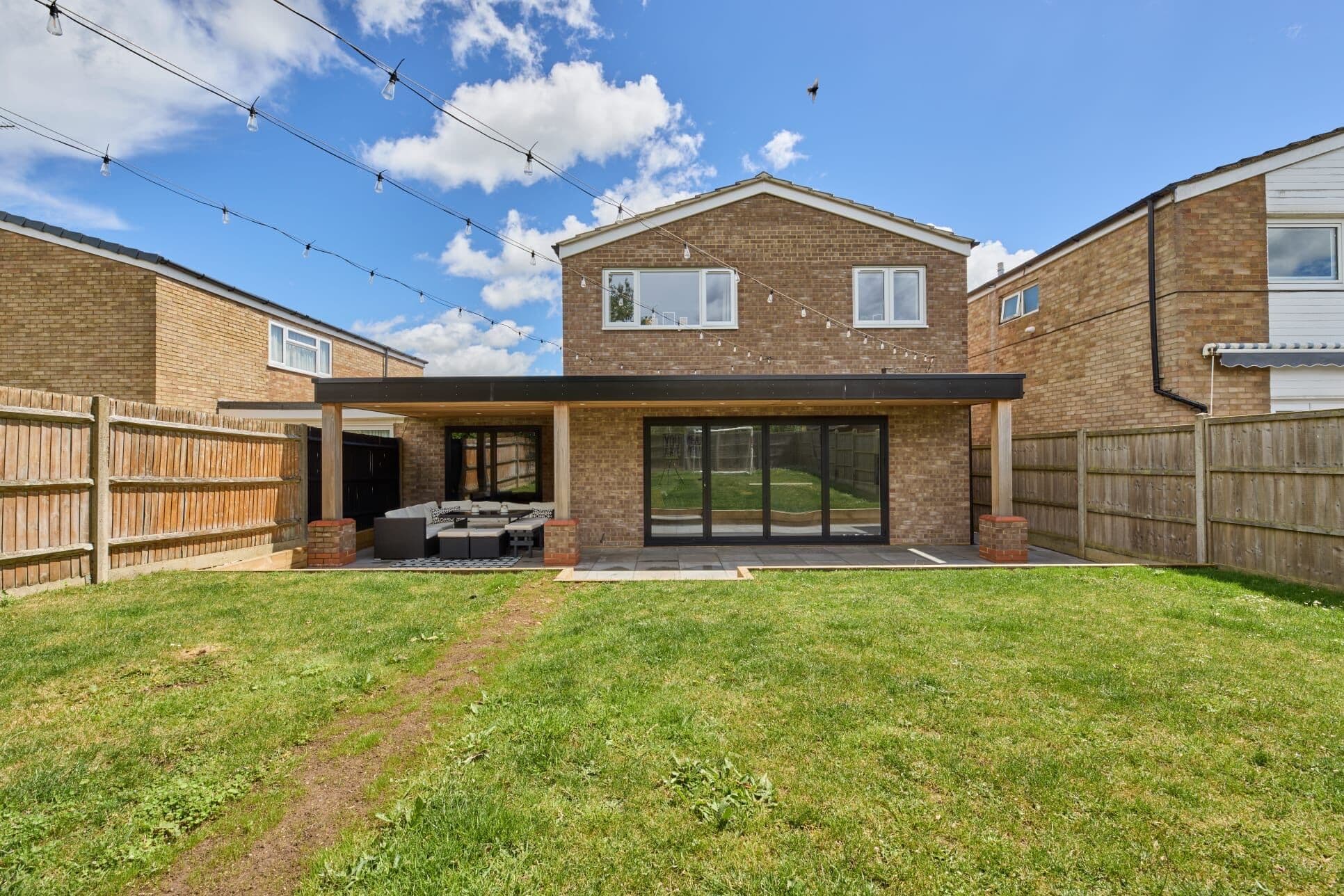 Rear Double Storey Extension & Kitchen Renovation in Stevenage, Hertfordshire by DNR Build