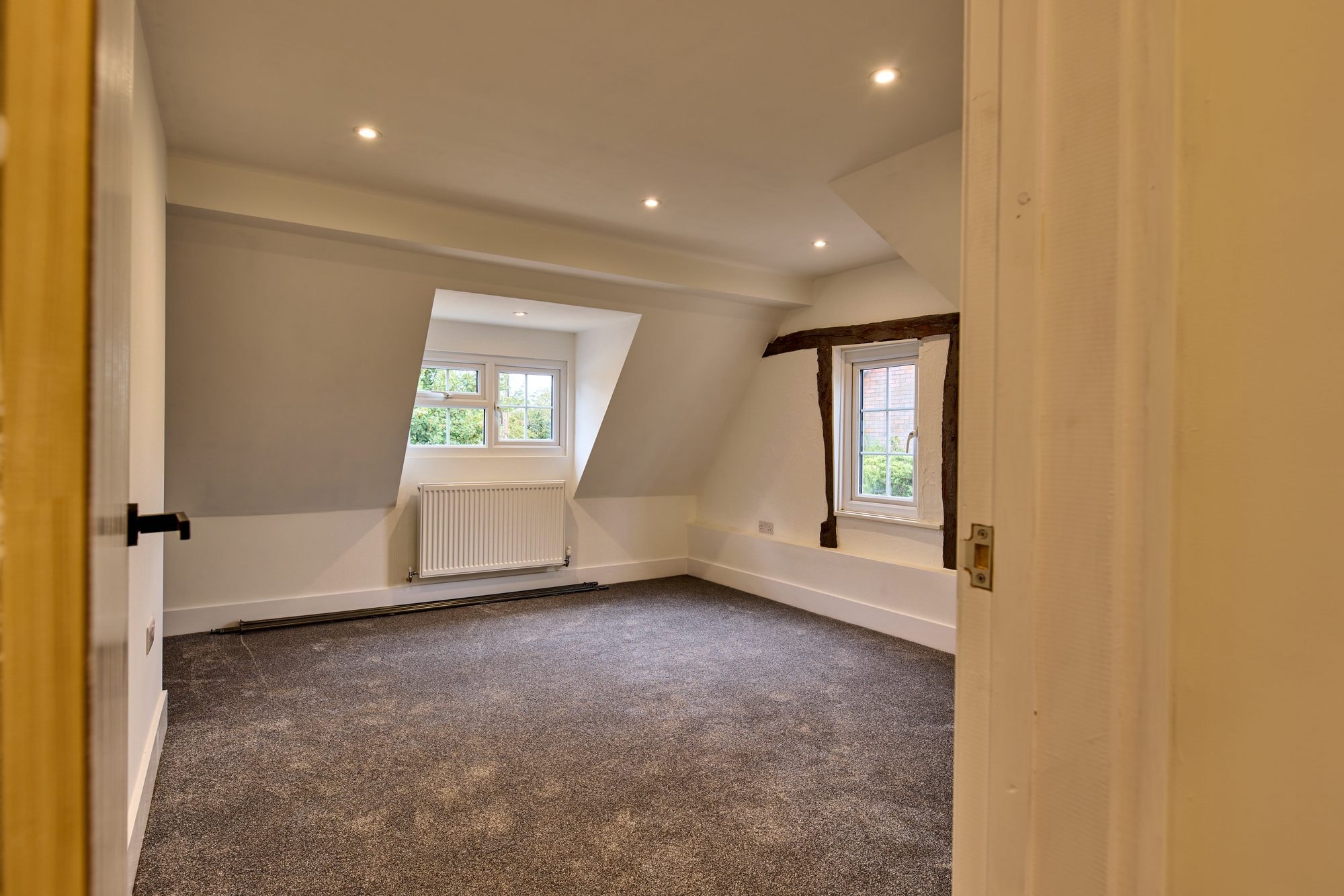 The renovated bedrooms, landing and shower room at the Old Timber Cottage in Stevenage by DNR Build (5 of 20)