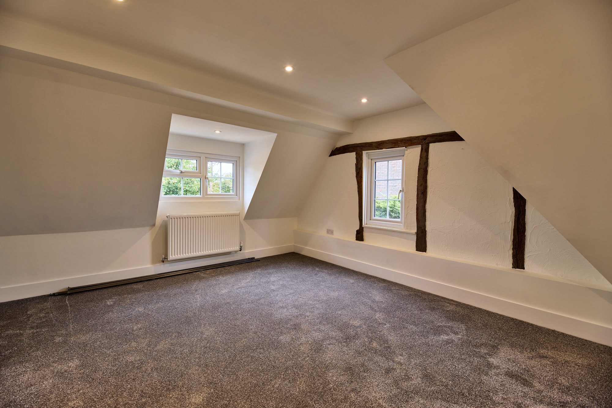 The renovated bedrooms, landing and shower room at the Old Timber Cottage in Stevenage by DNR Build (6 of 20)