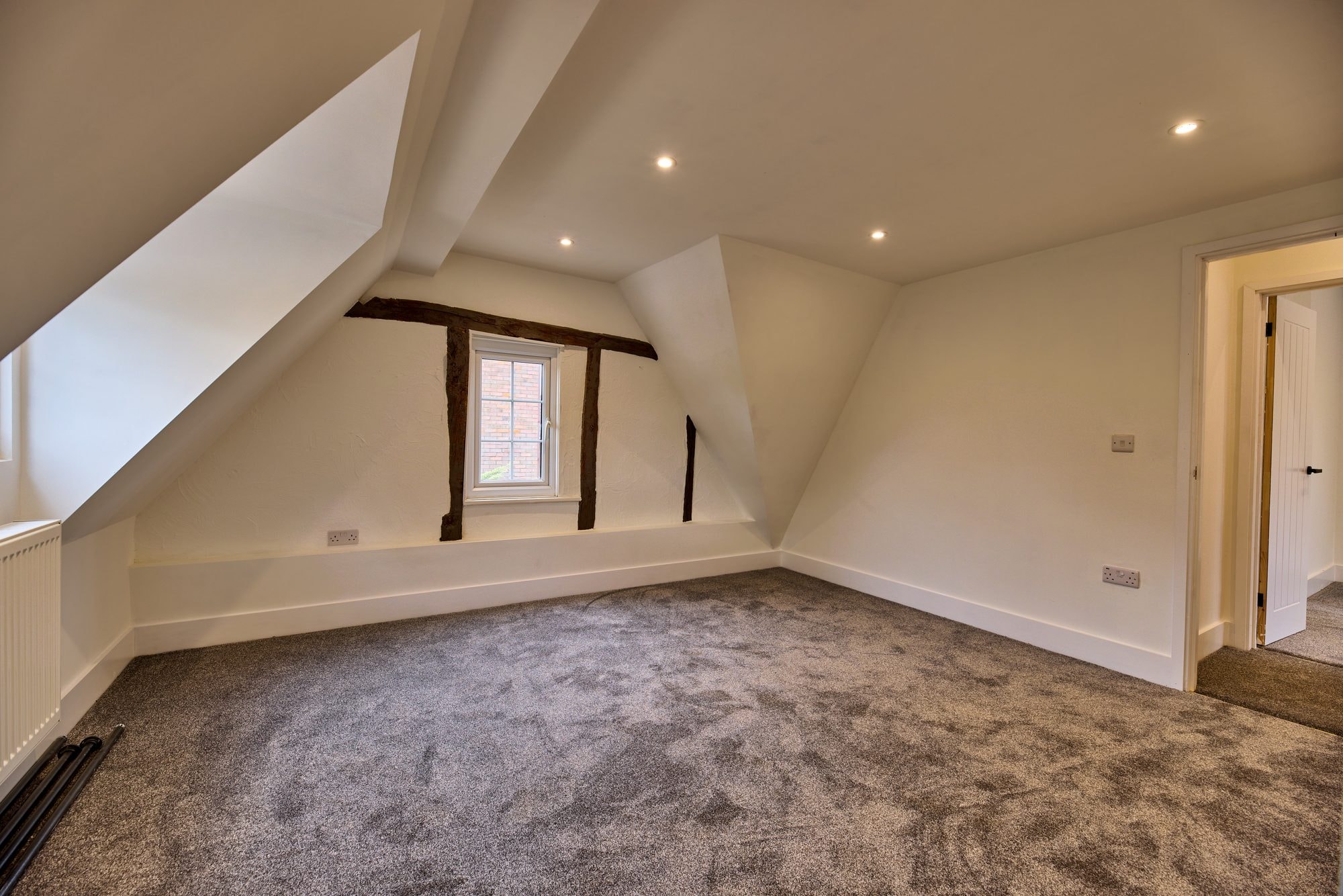 The renovated bedrooms, landing and shower room at the Old Timber Cottage in Stevenage by DNR Build (7 of 20)