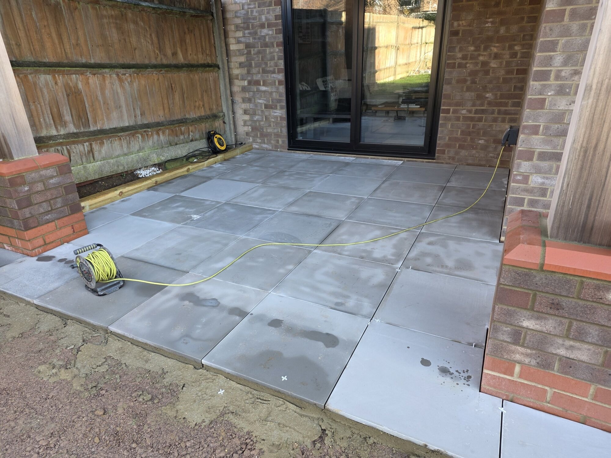 The finished double storey extension and exterior at the Stevenage home by DNR Build (11 of 22)