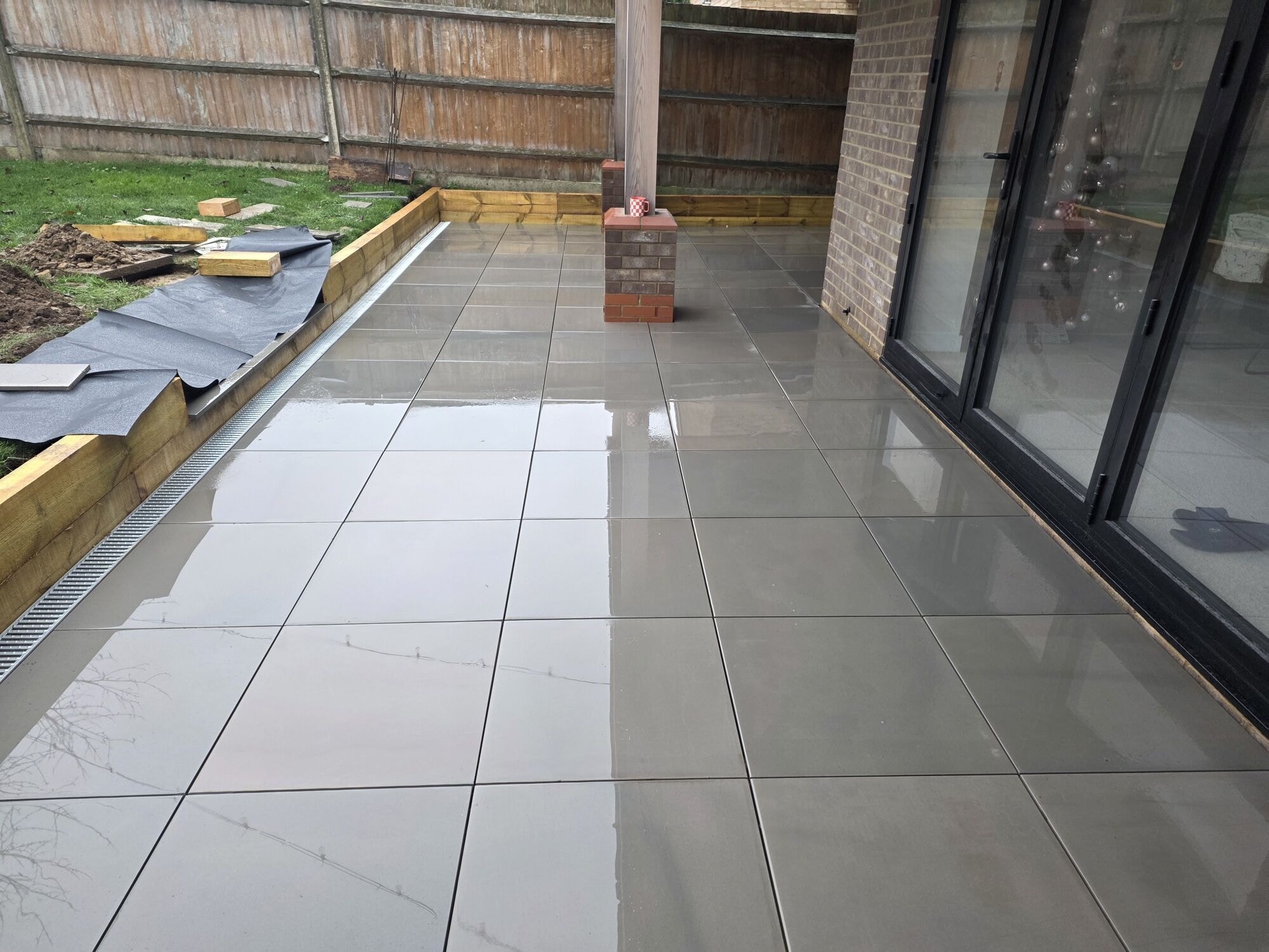 The finished double storey extension and exterior at the Stevenage home by DNR Build (13 of 22)