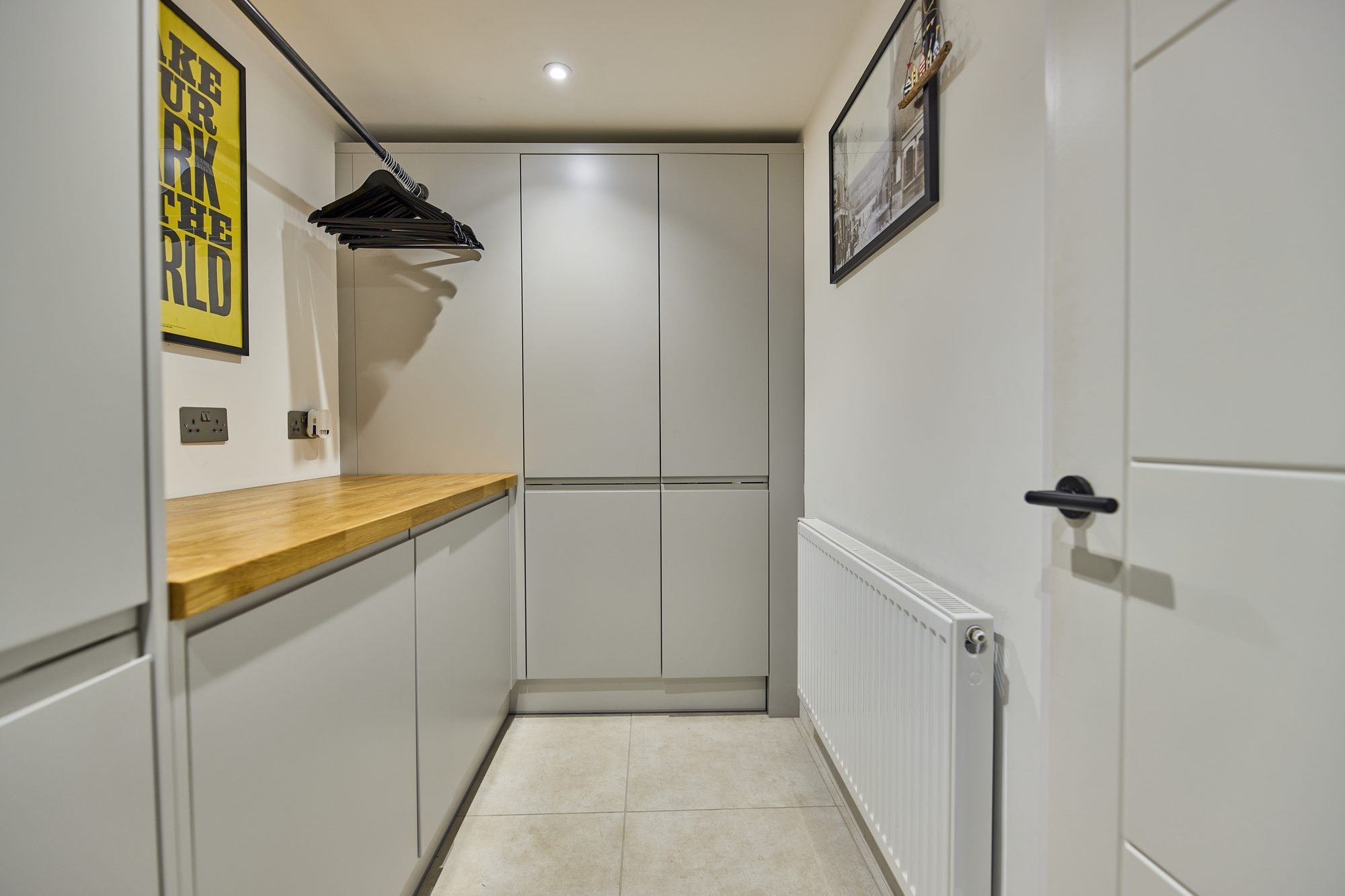 The finished bathrooms, cloakroom and utility room at the Stevenage home by DNR Build (13 of 13)